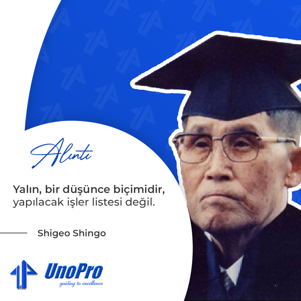 Yalın bir düşünce biçimidir, yapılacak işler listesi değil.